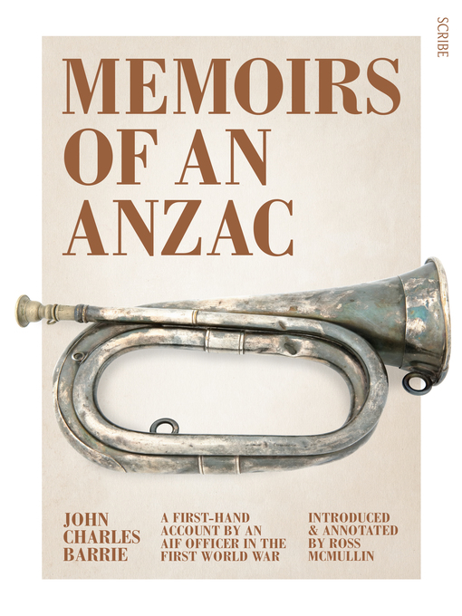 Title details for Memoirs of an Anzac by John Charles Barrie - Available
